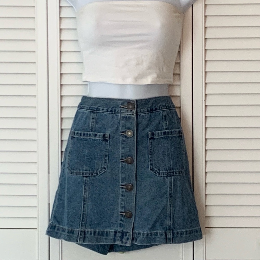 Button Up Skirt